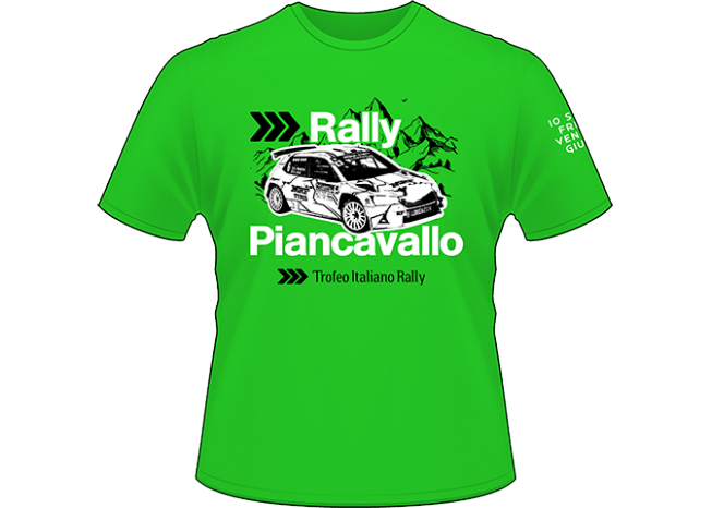 T-shirt ufficiale 37° Rally Piancavallo (2024)