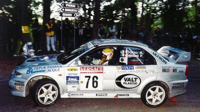 Alex Fiorio / Enrico Cantoni - Rallye Sanremo - Rallye d'Italia 2000