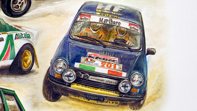 Attilio Bettega / Gianni Vacchetto - Rallye San Martino di Castrozza 1977