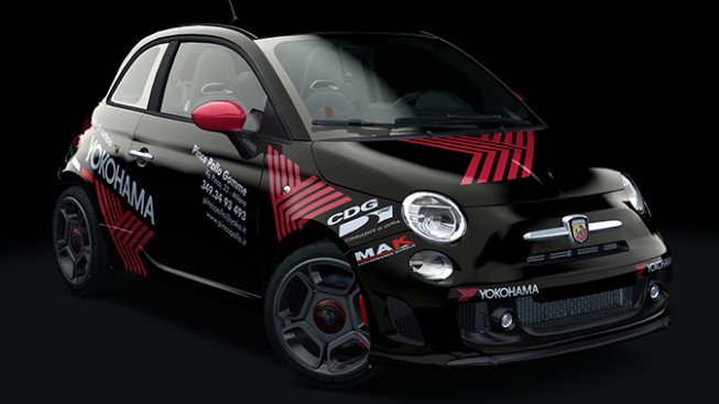 Yokohama Italia - Abarth 500 - Auto di cortesia