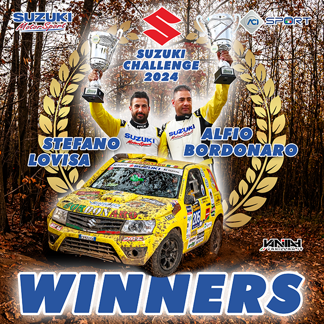 Alfio Bordonaro / Stefano Lovisa- Suzuki Challenge 2024 Winners