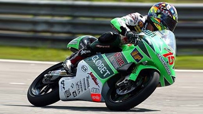 Alex De Angelis - German motorcycle Grand Prix (Sachsenring) 2003