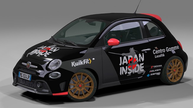 Japan Inside - Abarth 595 - Auto di cortesia