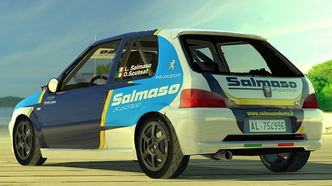 Luca Salmaso - Peugeot 106 Rallye 1.6, 2021