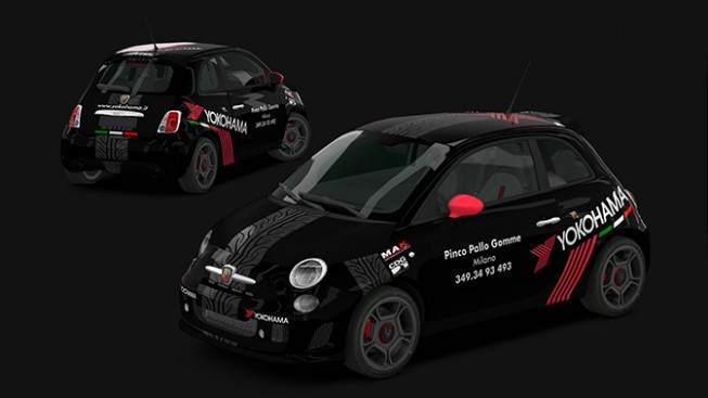 Yokohama Italia - Abarth 500 - Auto di cortesia